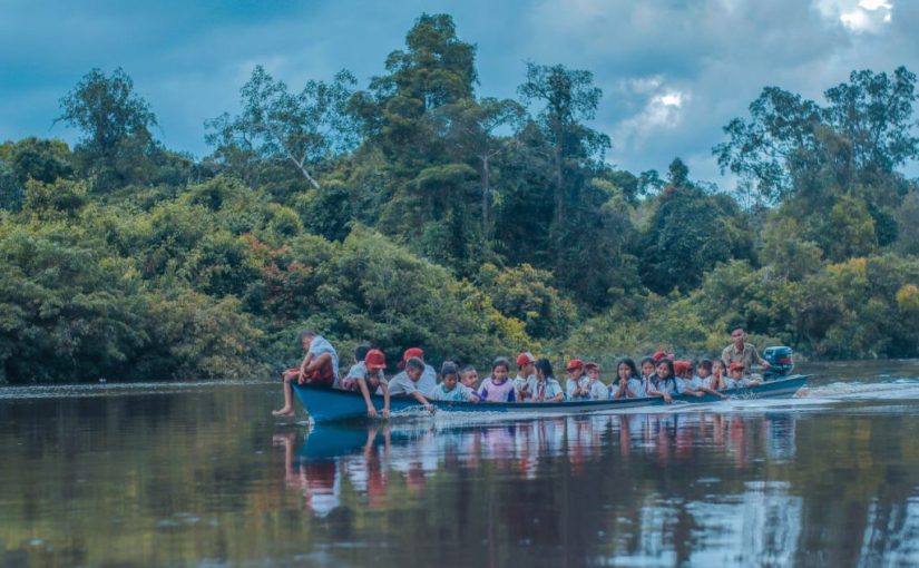 Sekolah di Atas Perahu: Kisah Anak-Anak Sungai yang Belajar Sambil Mengarungi Air